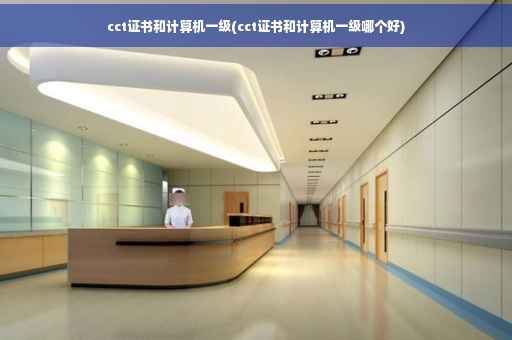 cct证书和计算机一级(cct证书和计算机一级哪个好)