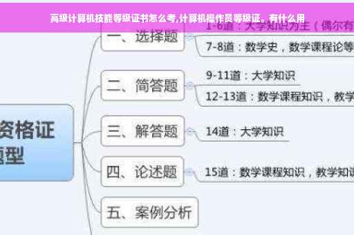 高级计算机技能等级证书怎么考,计算机操作员等级证。有什么用