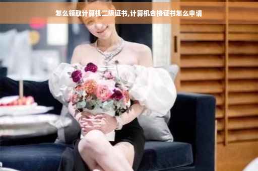 怎么领取计算机二级证书,计算机合格证书怎么申请
