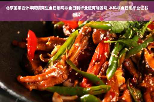 北京国家会计学院研究生全日制与非全日制毕业证有啥区别,本科非全日制毕业证书图片