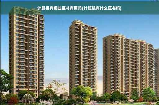 计算机有哪些证书有用吗(计算机有什么证书吗)