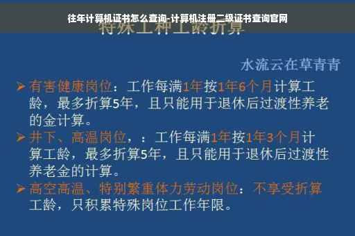 往年计算机证书怎么查询-计算机注册二级证书查询官网
