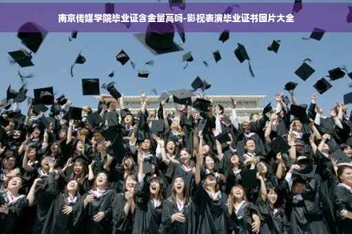 南京传媒学院毕业证含金量高吗-影视表演毕业证书图片大全