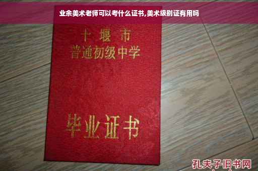 业余美术老师可以考什么证书,美术级别证有用吗