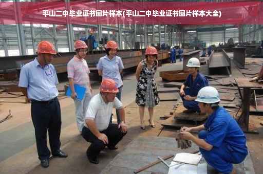 平山二中毕业证书图片样本(平山二中毕业证书图片样本大全)