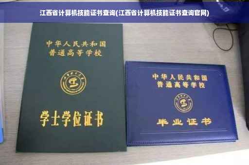 江西省计算机技能证书查询(江西省计算机技能证书查询官网)