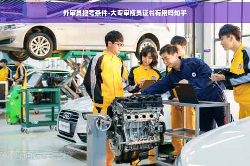 外审员报考条件-大专审核员证书有用吗知乎