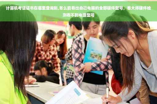 计算机考证证书在哪里查询到,怎么能看出自己电脑的全部硬件型号，鲁大师硬件检测看不到电源型号