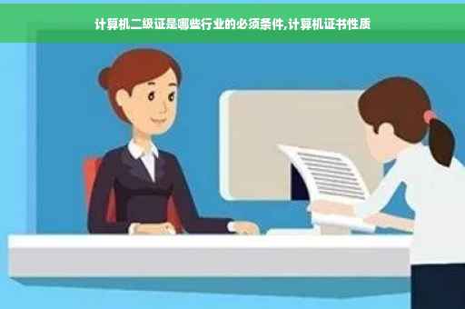 计算机二级证是哪些行业的必须条件,计算机证书性质