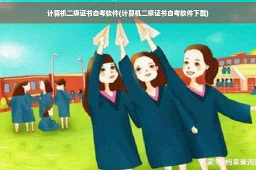 计算机二级证书自考软件(计算机二级证书自考软件下载)