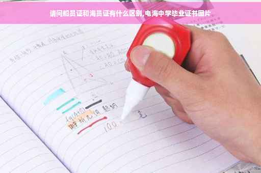 请问船员证和海员证有什么区别,电海中学毕业证书图片