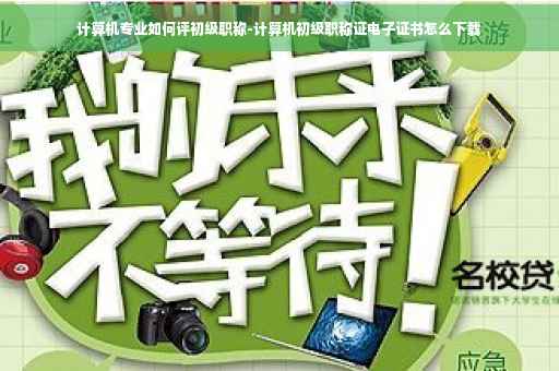 计算机专业如何评初级职称-计算机初级职称证电子证书怎么下载