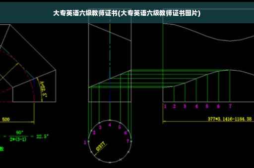 大专英语六级教师证书(大专英语六级教师证书图片)
