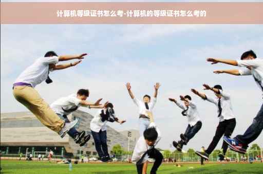 计算机等级证书怎么考-计算机的等级证书怎么考的