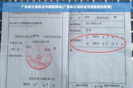 广东省计算机证书提取网站(广东省计算机证书提取网站官网)