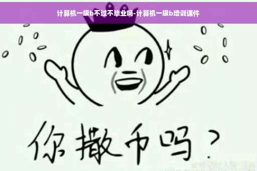 计算机一级b不过不毕业吗-计算机一级b培训课件