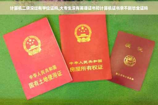 计算机二级没过有学位证吗,大专生没有英语证书和计算机证书拿不到毕业证吗 计算机二级没过有学位证吗,大专生没有英语证书和计算机证书拿不到毕业证吗