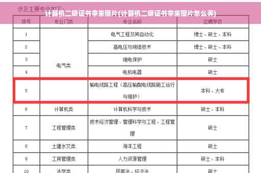 计算机二级证书拿来图片(计算机二级证书拿来图片怎么弄)