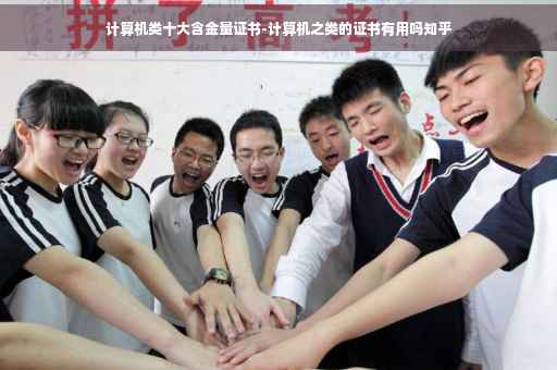 计算机类十大含金量证书-计算机之类的证书有用吗知乎