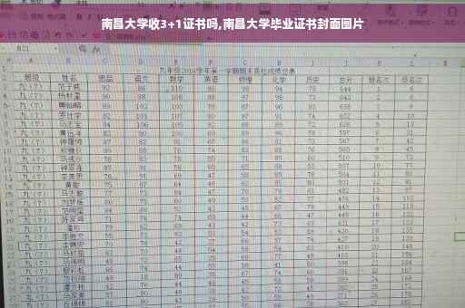 南昌大学收3+1证书吗,南昌大学毕业证书封面图片