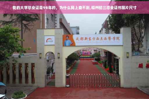 我的大学毕业证是98年的，为什么网上查不到,福州初三毕业证书图片尺寸