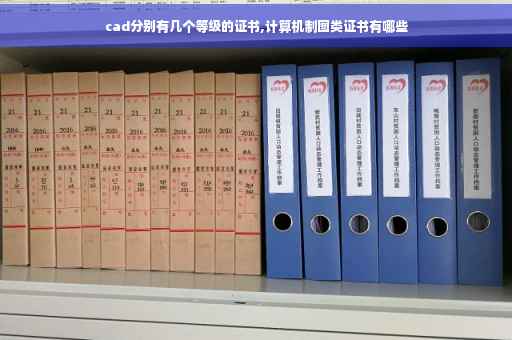 cad分别有几个等级的证书,计算机制图类证书有哪些