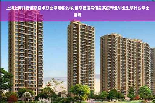 上海上海托普信息技术职业学院怎么样,信息管理与信息系统专业毕业生拿什么学士证啊
