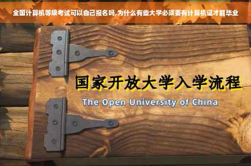 全国计算机等级考试可以自己报名吗,为什么有些大学必须要有计算机证才能毕业