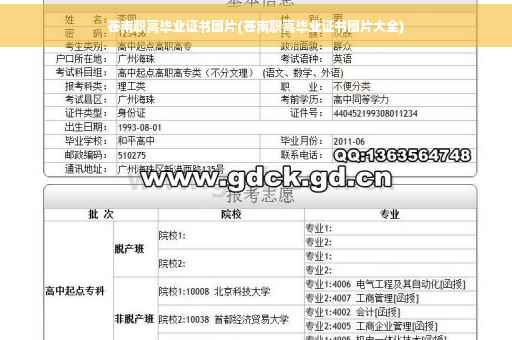 苍南职高毕业证书图片(苍南职高毕业证书图片大全)
