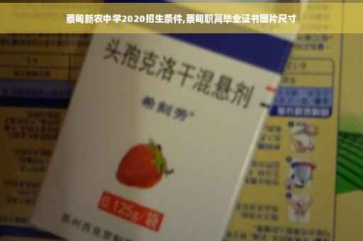 蔡甸新农中学2020招生条件,蔡甸职高毕业证书图片尺寸