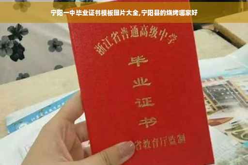 宁阳一中毕业证书模板图片大全,宁阳县的烧烤哪家好