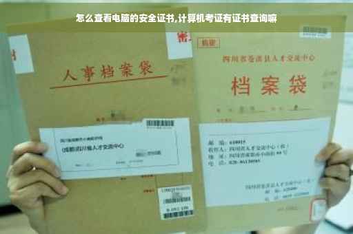 怎么查看电脑的安全证书,计算机考证有证书查询嘛