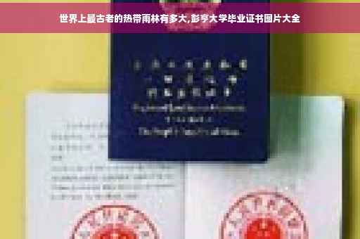 世界上最古老的热带雨林有多大,彭亨大学毕业证书图片大全