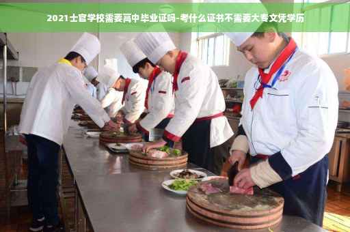 2021士官学校需要高中毕业证吗-考什么证书不需要大专文凭学历