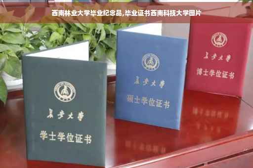 西南林业大学毕业纪念品,毕业证书西南科技大学图片