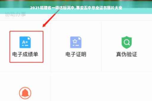 2021福建省一级达标高中,惠安五中毕业证书图片大全