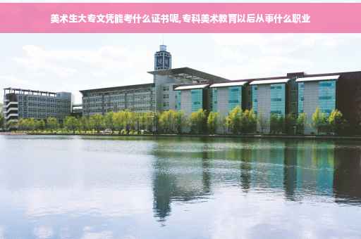 美术生大专文凭能考什么证书呢,专科美术教育以后从事什么职业