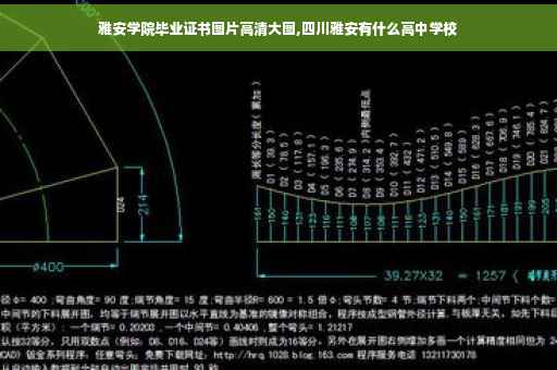 雅安学院毕业证书图片高清大图,四川雅安有什么高中学校