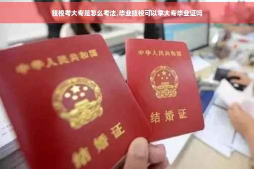 技校考大专是怎么考法,毕业技校可以拿大专毕业证吗
