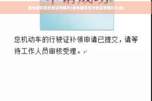 西电研究生毕业证书图片(西电研究生毕业证书图片大全)