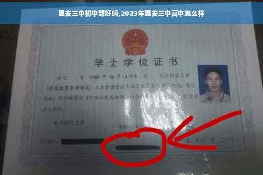 惠安三中初中部好吗,2023年惠安三中高中怎么样