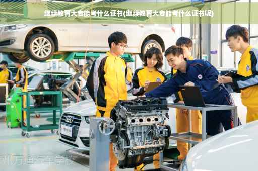 继续教育大专能考什么证书(继续教育大专能考什么证书呢)