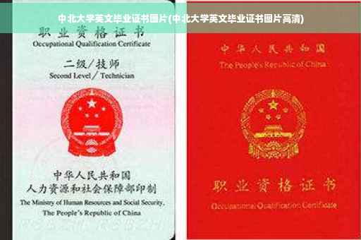 中北大学英文毕业证书图片(中北大学英文毕业证书图片高清)