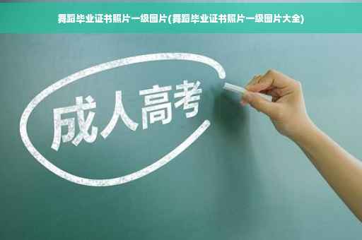舞蹈毕业证书照片一级图片(舞蹈毕业证书照片一级图片大全)