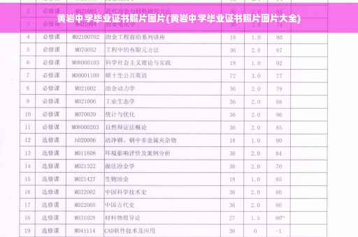 黄岩中学毕业证书照片图片(黄岩中学毕业证书照片图片大全) 黄岩中学毕业证书照片图片(黄岩中学毕业证书照片图片大全)