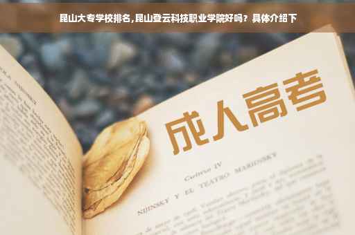 昆山大专学校排名,昆山登云科技职业学院好吗？具体介绍下