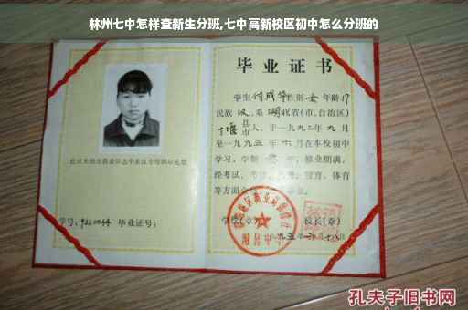 林州七中怎样查新生分班,七中高新校区初中怎么分班的