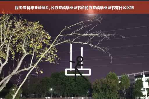 民办专科毕业证图片,公办专科毕业证书和民办专科毕业证书有什么区别