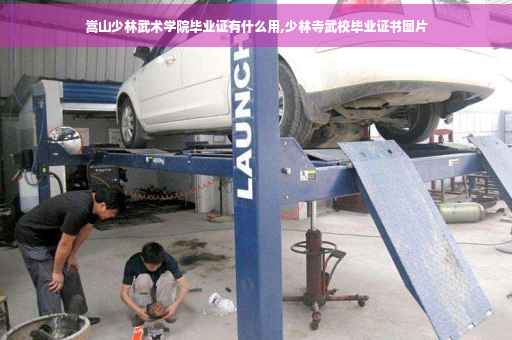 嵩山少林武术学院毕业证有什么用,少林寺武校毕业证书图片