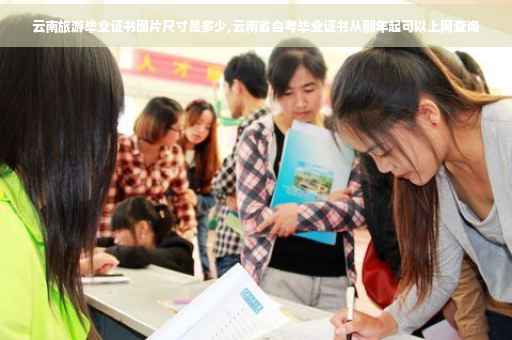 云南旅游毕业证书图片尺寸是多少,云南省自考毕业证书从那年起可以上网查询